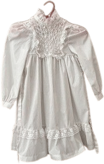 Vintage 1960s Smocked Kid's Dress