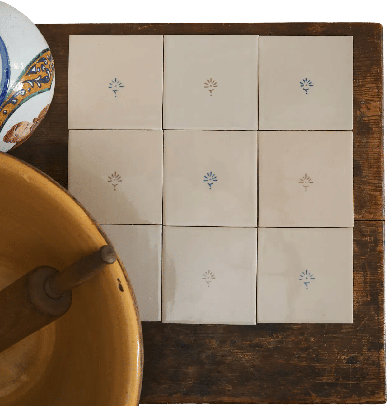 Ditsy Delft Tiles