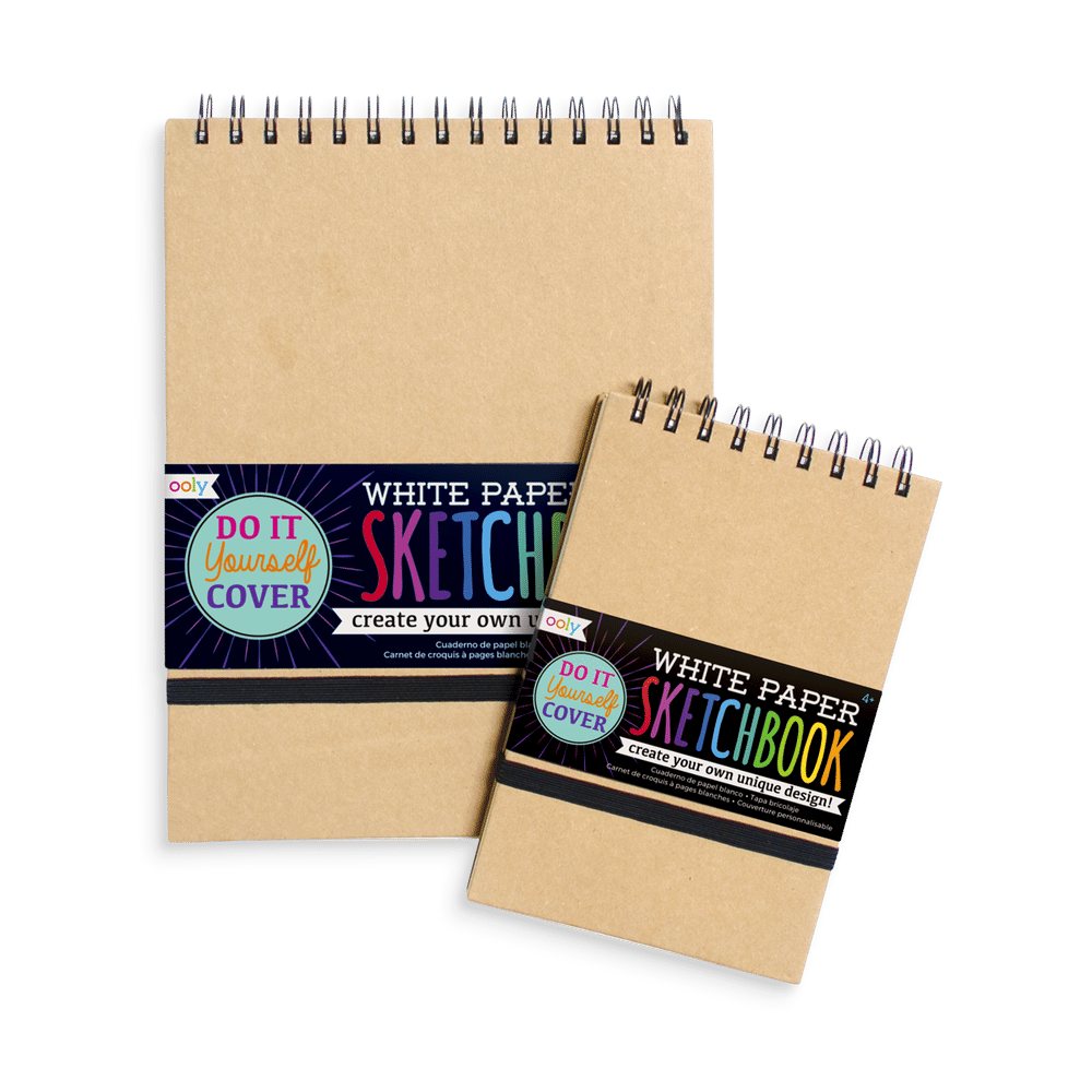 OOLY White DIY Cover Sketchbook