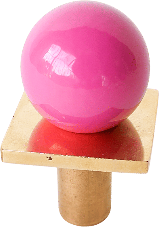 Square Gumball Drawer Pull