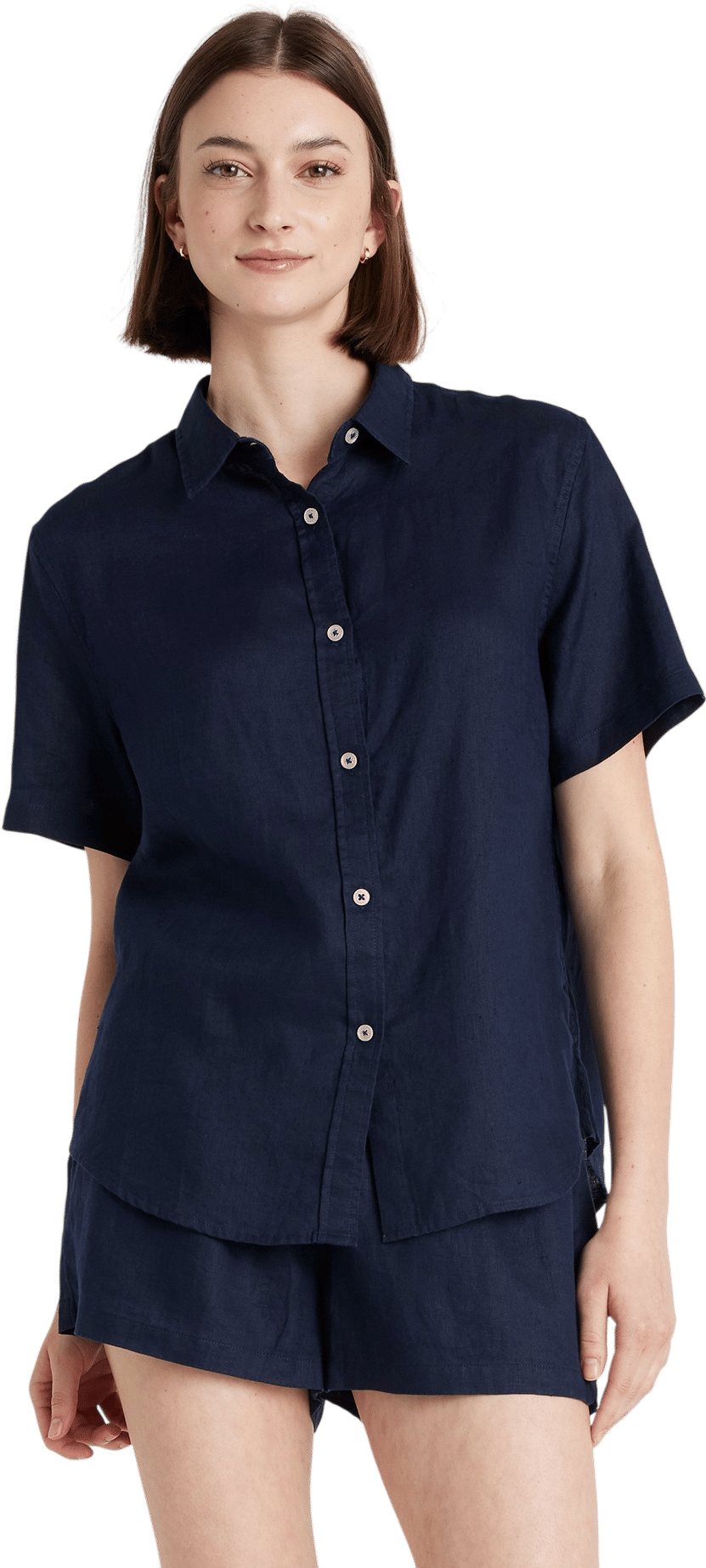 Quince 100% European Linen Shorts Pajama Set