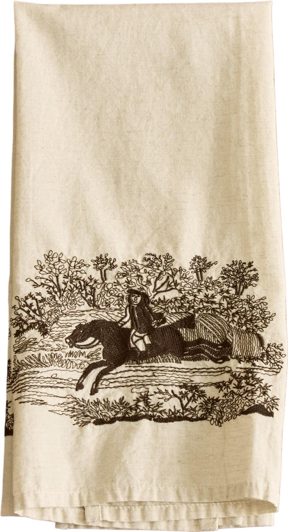 Lusitano Embroidered Hand Towel