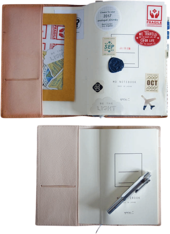 MD Leather Notebook Cover