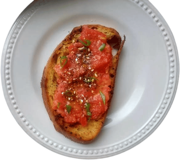 Grated Heirloom Tomatoes