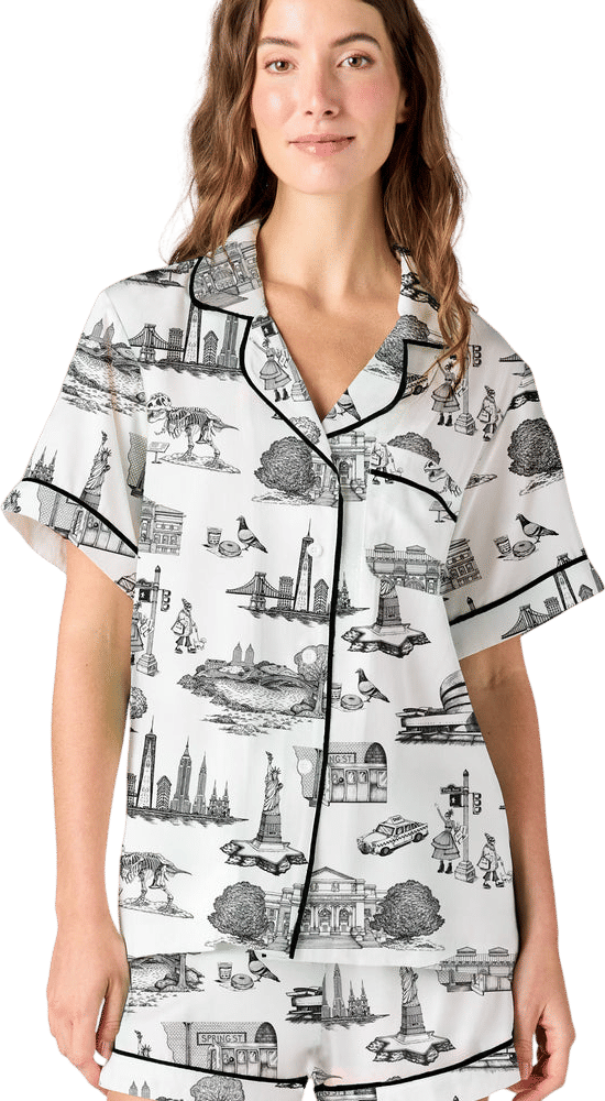katie kime new york toile pajamas