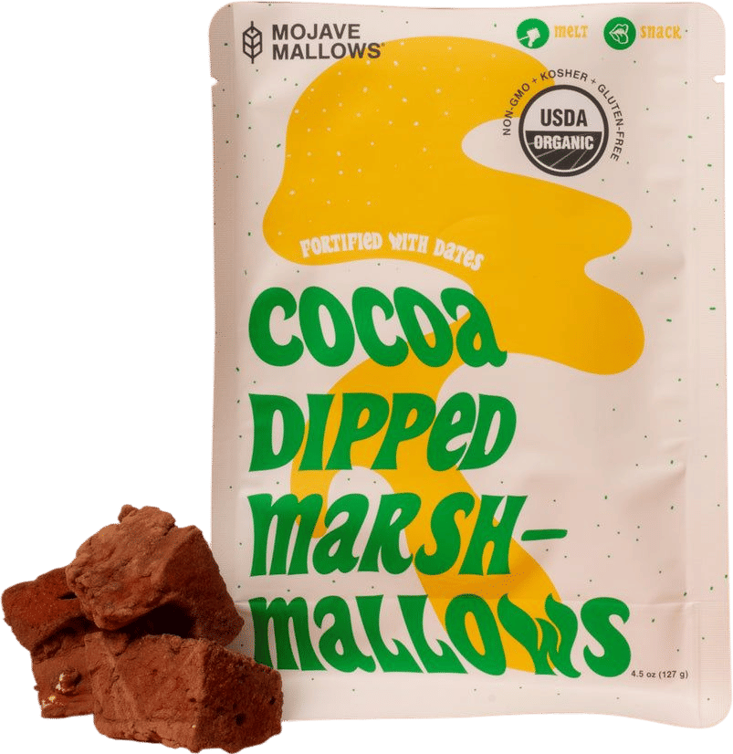 Cocoa Dipped Marshmallows
