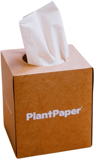 PlantPaper Facial Tissue.