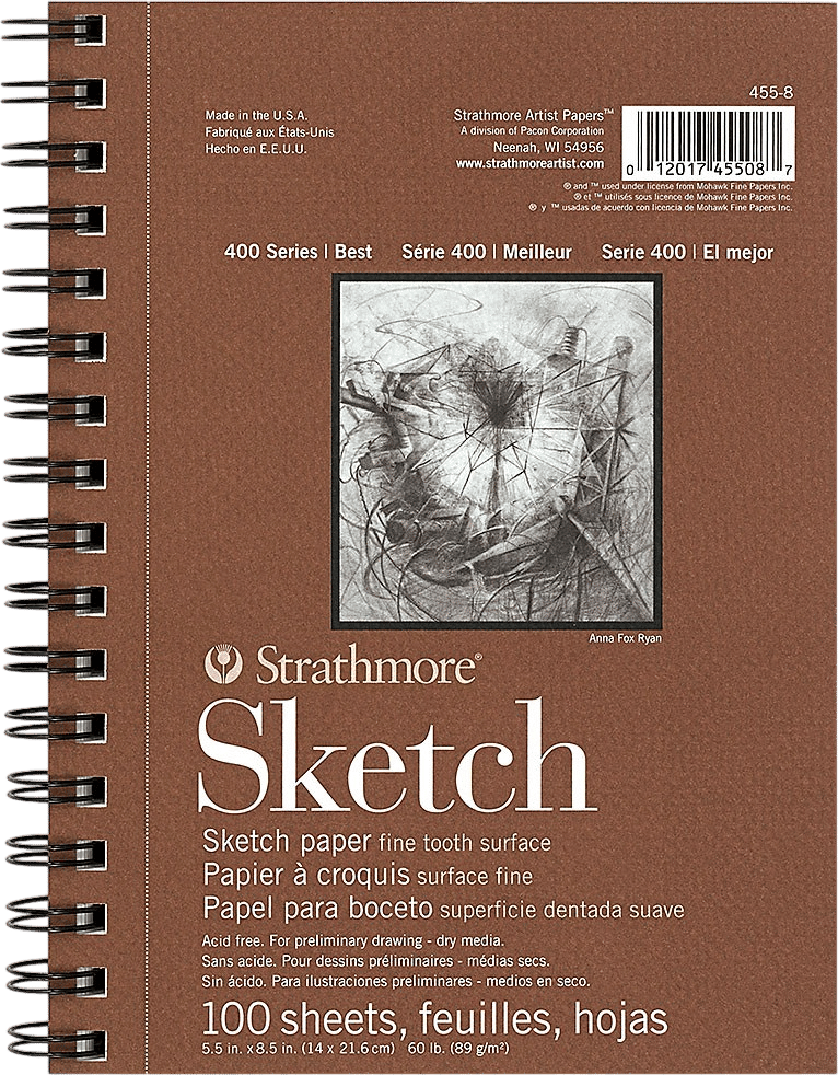 strathmore sketch pad [400series; 5.5"x8.5"]