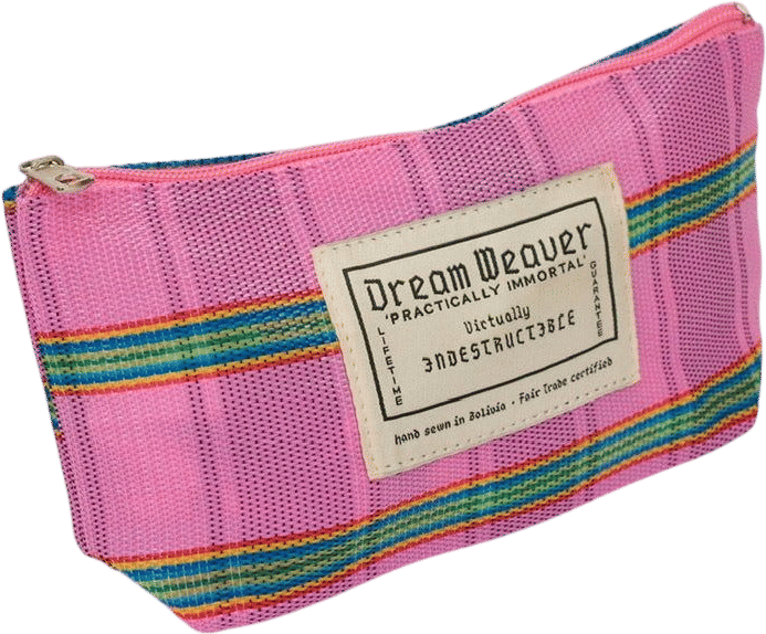 The Kit Minimal Essentials Bag - Watermelon Patch Plaid (Bolivia)