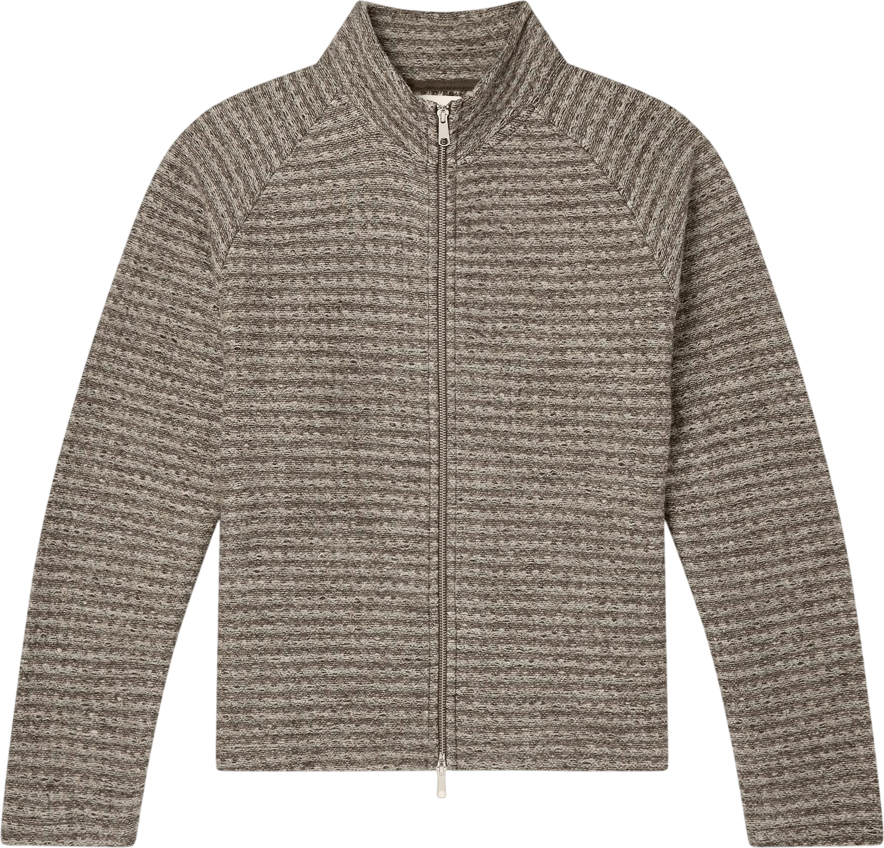 Leisure Wool Zip-Up Sweater