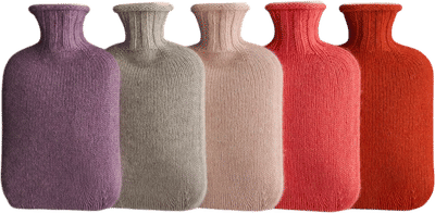 Warm Wishes Hot Water Bottle Cover Knitting Pattern