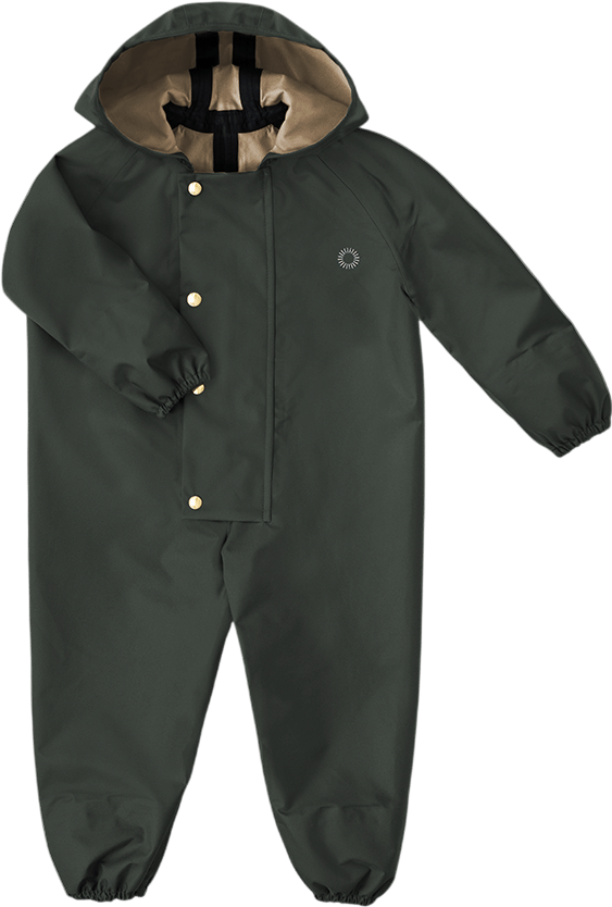 Onesie Rainsuit - Obsidian
