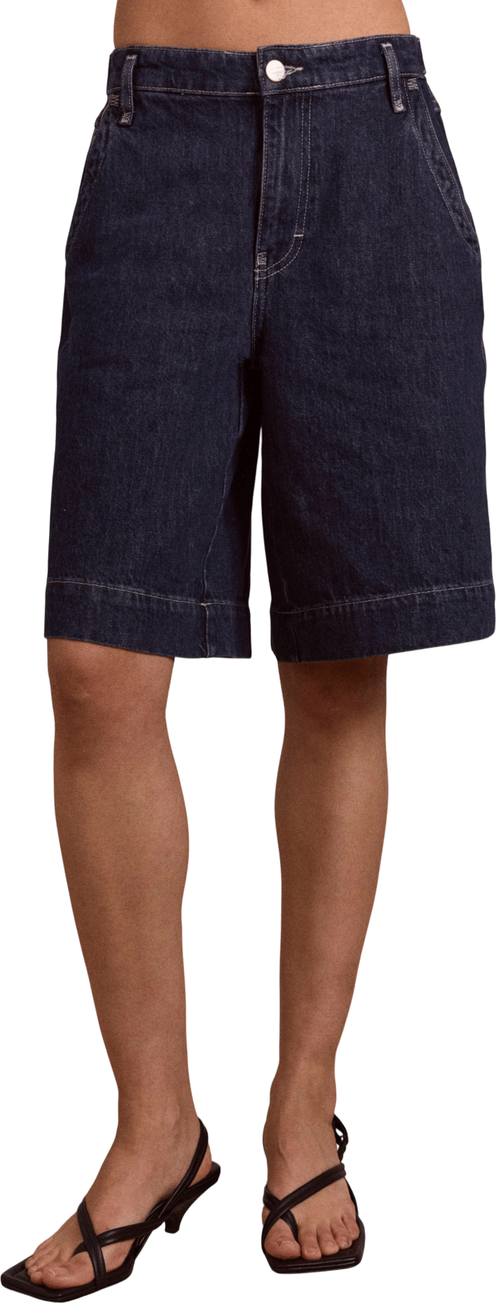 Indigo Denim Shorts