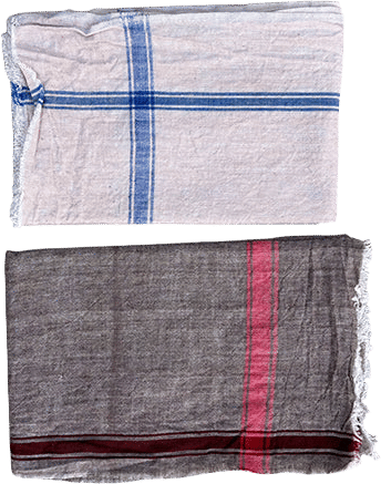 Auntie Oti Neutral Chambray Towels