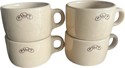 Vintage TEPCO FLT Odd Fellows Mugs