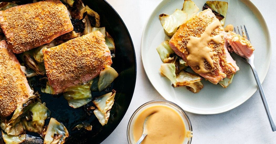 Miso-Mustard Salmon Recipe
