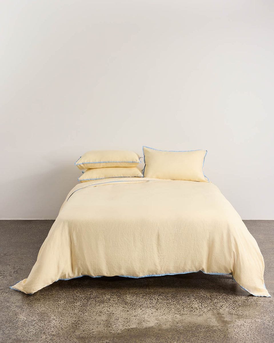 i sleep in butter yellow