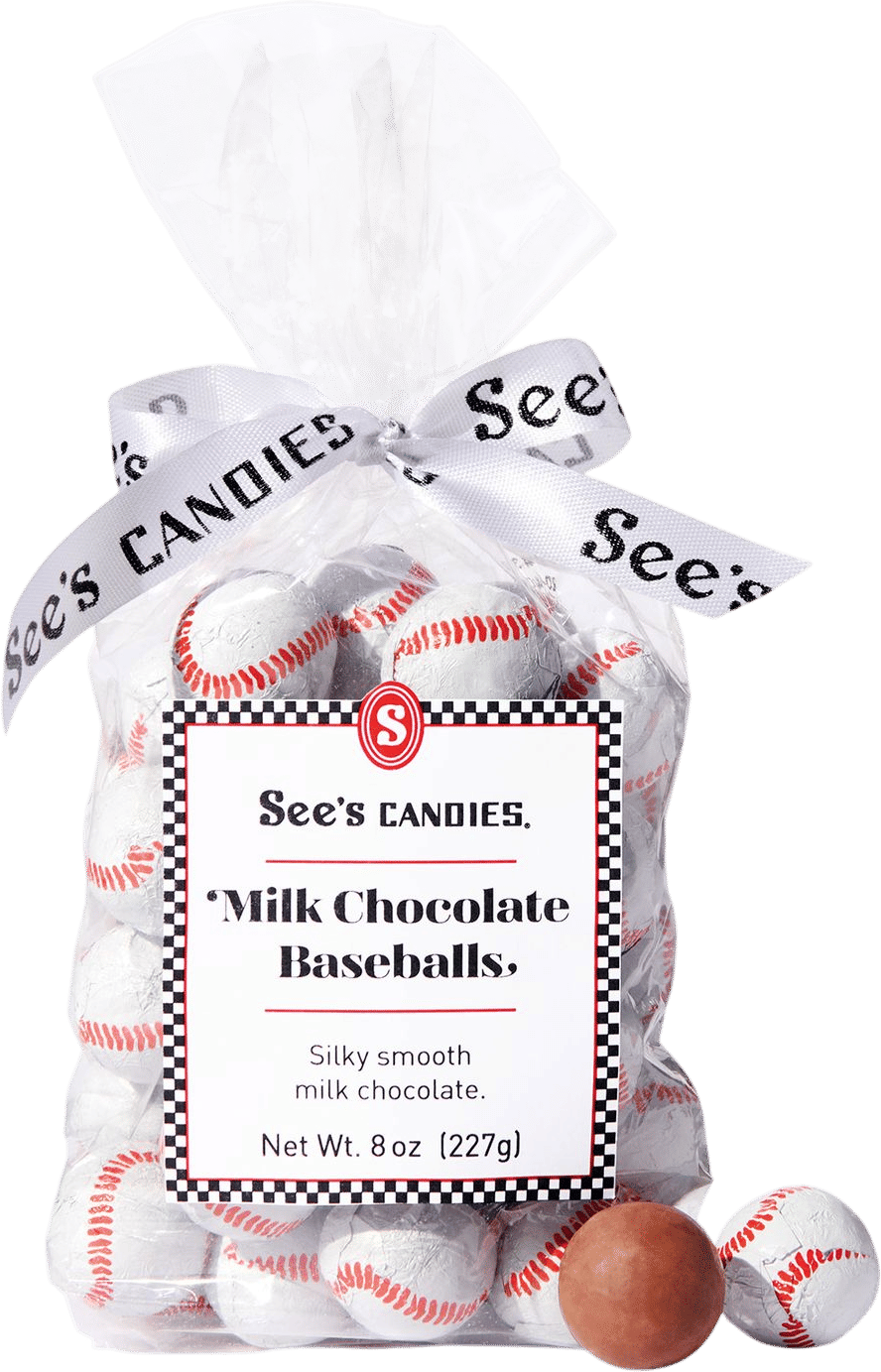 Milk Chocolate Baseballs