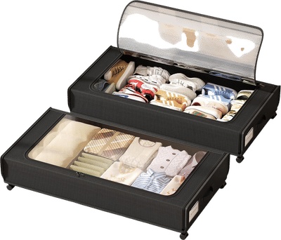Under Bed Storage on Wheels