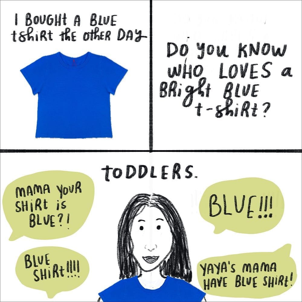 Journaling mundane life moments as comics