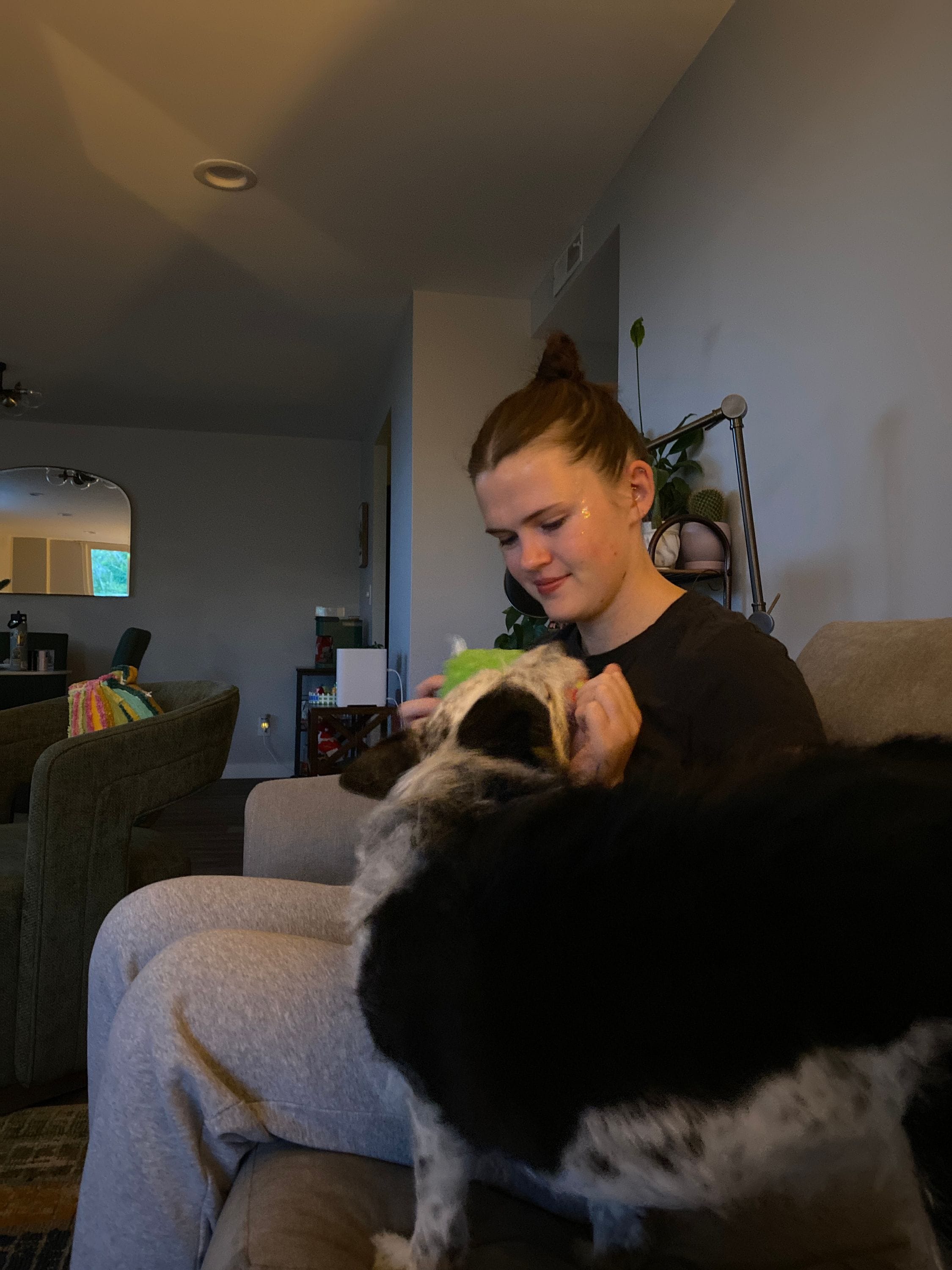 Hanging out with Claire and Nella (and Easton too)