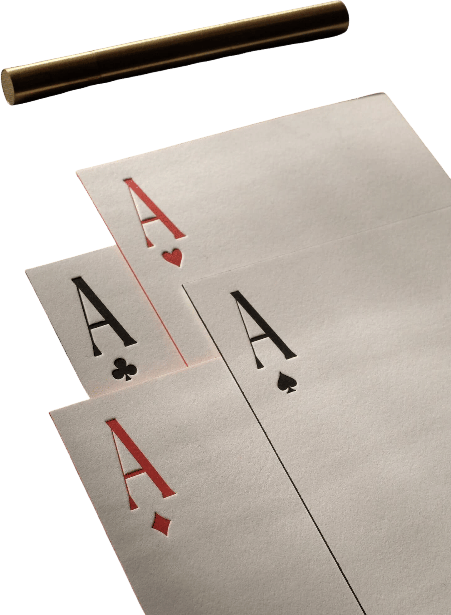 An Ace for Every Case Letterpress Cards