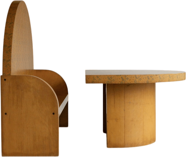 Gianni Ruffi Bench and Table