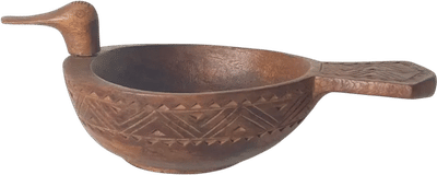 Vintage Wooden Duck Bowl
