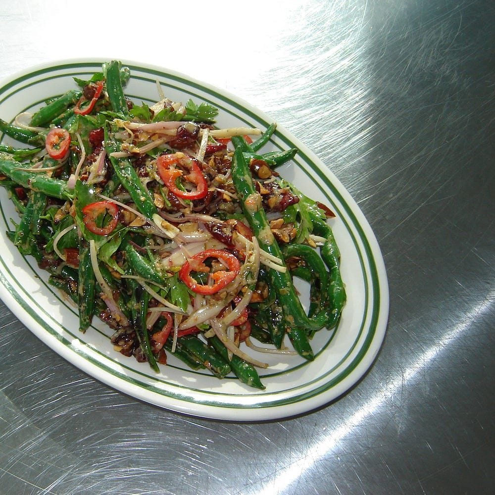 Charred Green Bean Salad Recipe