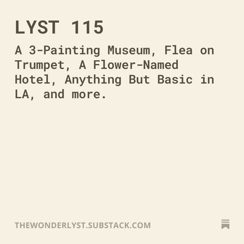 THE WONDERLYST LYST 115