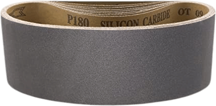 Red Label Abrasives 3 x 21 Inch 180 Grit Silicon Carbide Sanding Belts