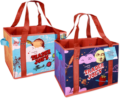 Trader Joe's Stand-Up Collapsible Grocery Tote