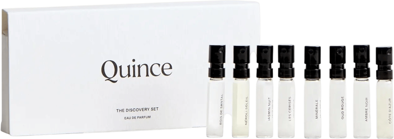 quince perfume sampler