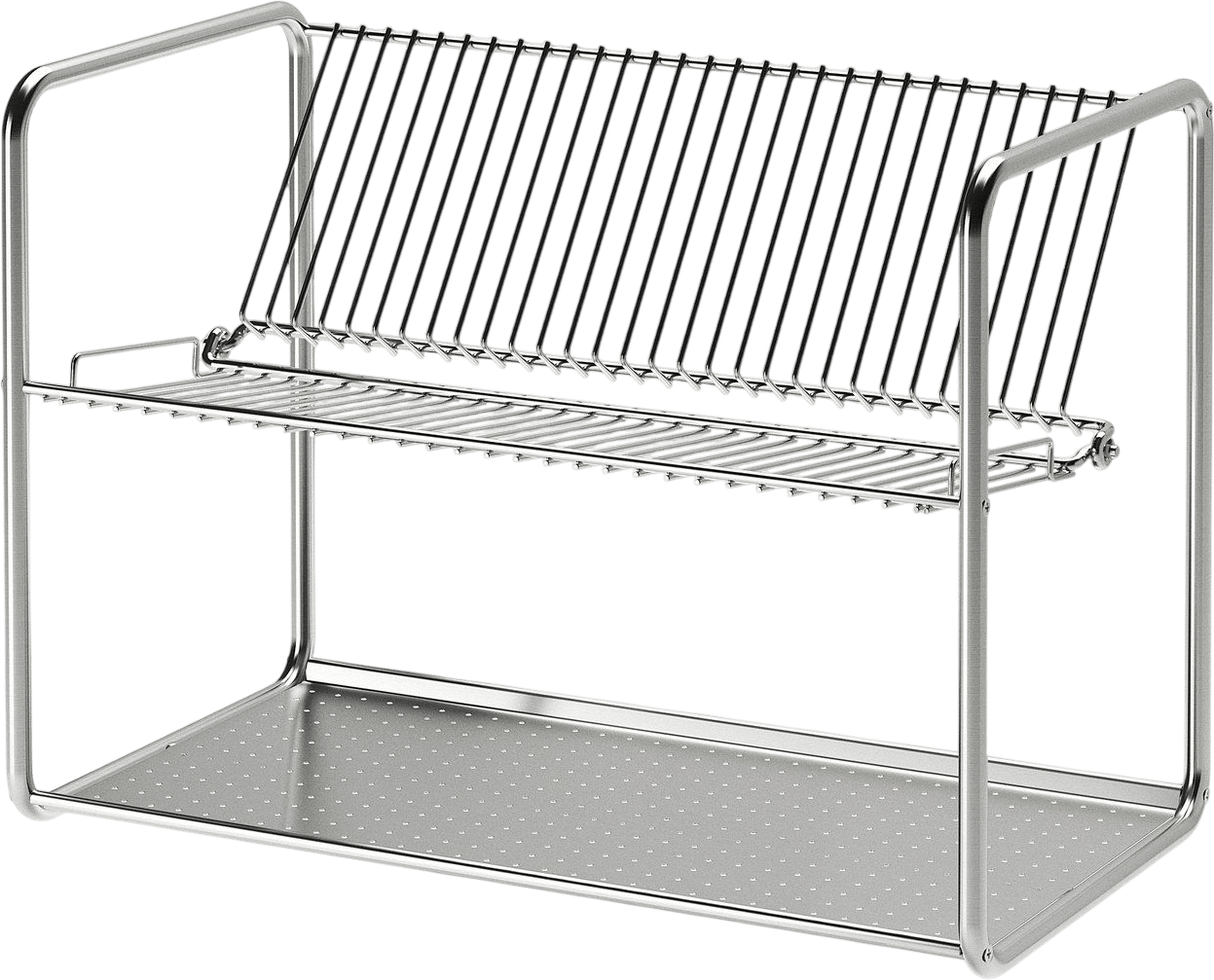 ORDNING Dish drainer, stainless steel  - IKEA