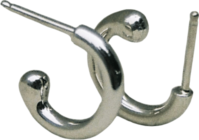 Little Silver Hoops - Danica Stamenic