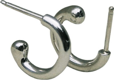 Little Silver Hoops