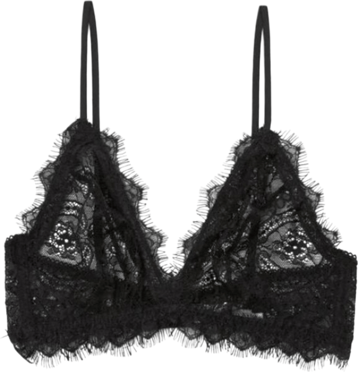 Lace Bra With Trim