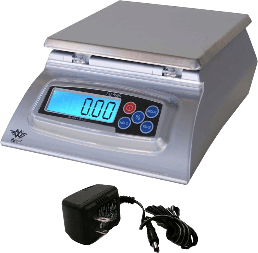 My Weigh KD-8000 Kitchen Scale + AC Adapter