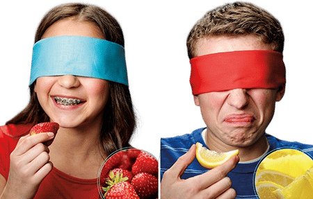 blind taste tests with kiddos
