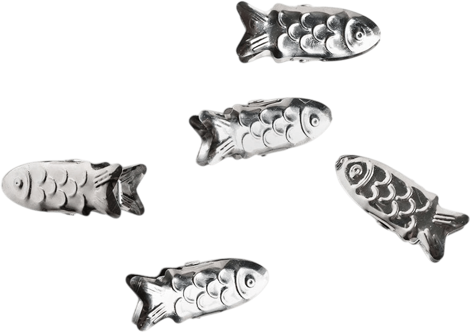 Handmade Steel Fish Clip
