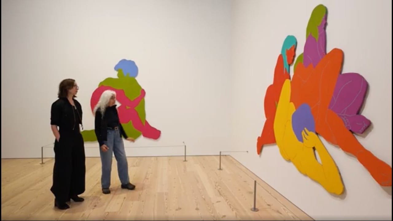Carmen De Monteflores and Andrea Fraser at the Whitney Biennial 2026