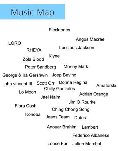 Music Map- website for finding music
