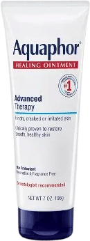 Aquaphor Healing Ointment Skin Protectant and Moisturizer for Dry and Cracked Skin Unscented - 7oz