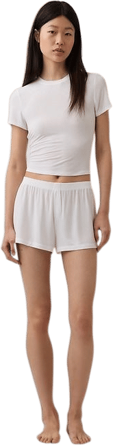 Softest UltraFine Rib Modal PJ Shorts