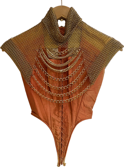 Falconiere Cowl Neck Capelet (Brass)