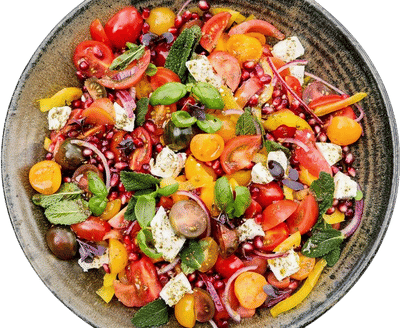 Tomato and Pomegranate Salad Recipe