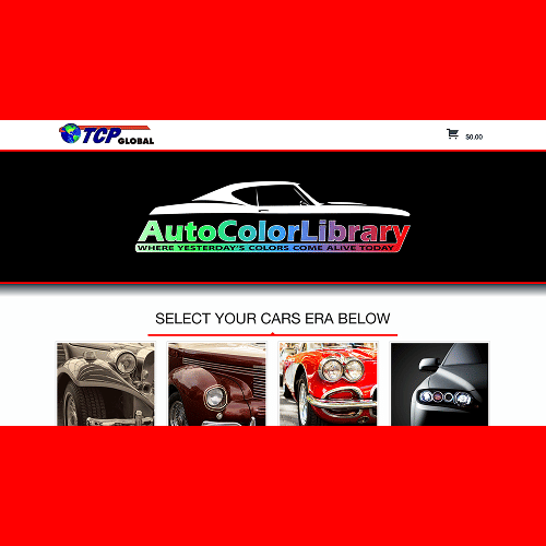 AUTOMOTIVE PAINT COLOR REFERENCE LIBRARY