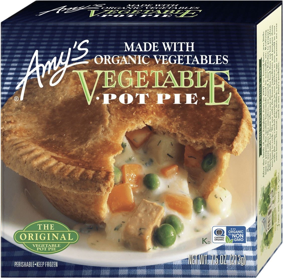 Amy’s Organic Vegetable Pot Pie