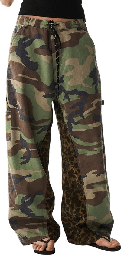 Roller on Ruler Camo Pants