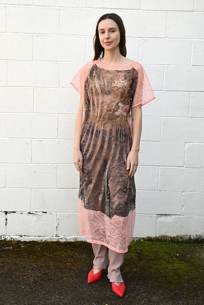 Miami Print Tube Dress